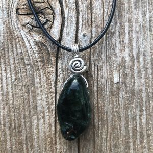 Seraphinite for Connecting with Angelic Realm.